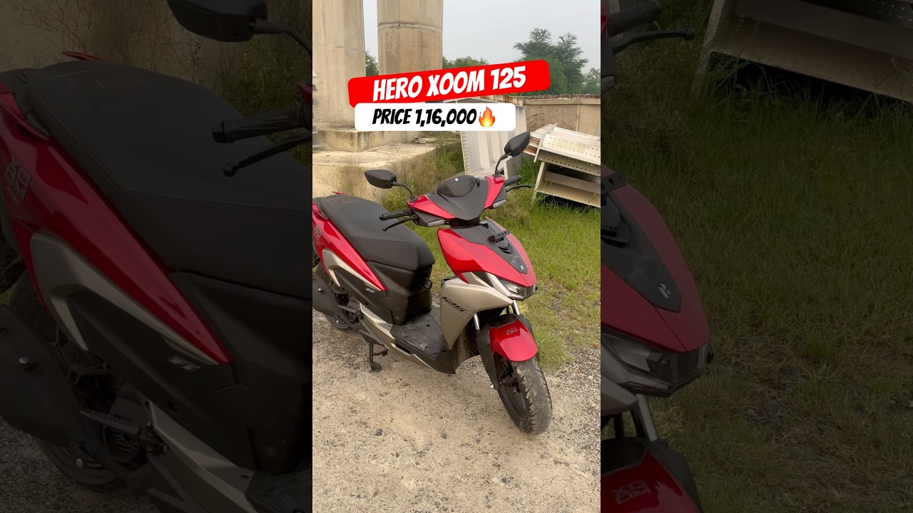 Hero Xoom 125🔥|1,16,000 