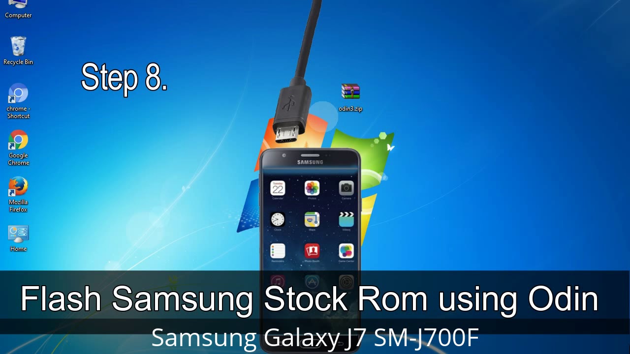 How to Samsung Galaxy J7 SM-J700F Firmware Update (Fix ROM)