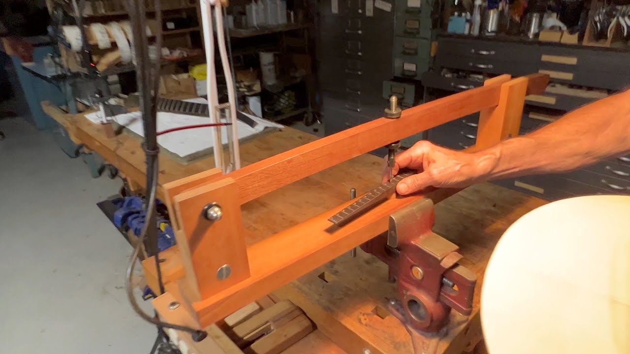 Ken Parker Archtoppery - Arched Plates - Rough Carving the Inside - Chapter 2