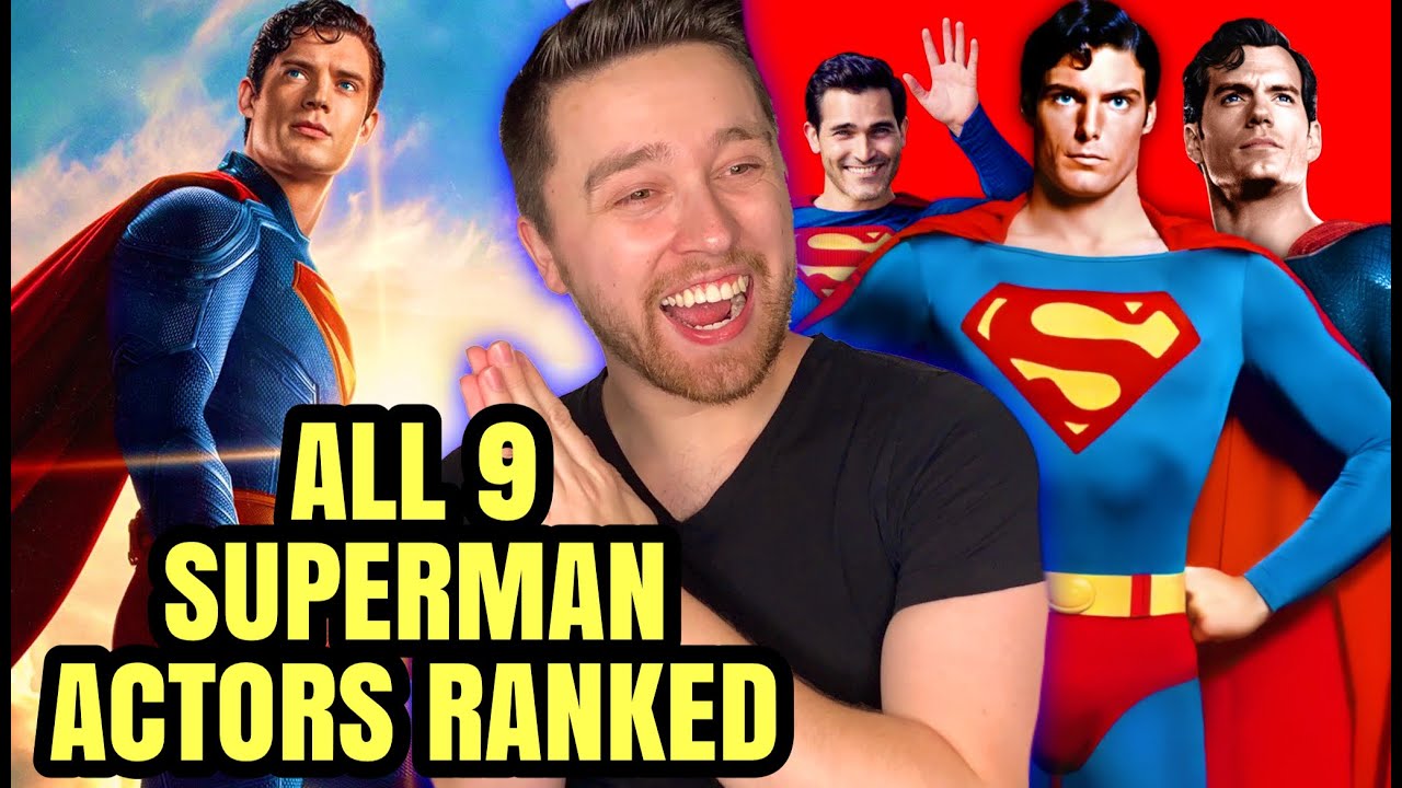 All 9 Superman Actors Ranked with David Corenswet's Superman