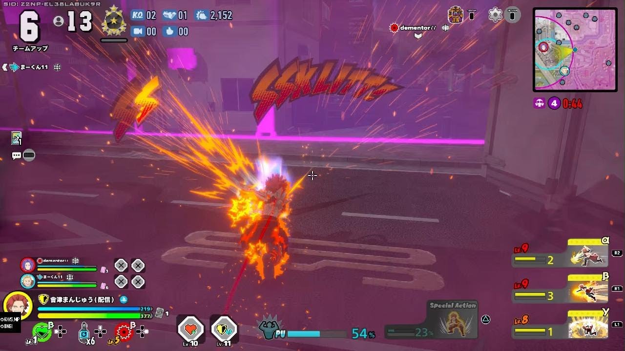 勝ち。7KO。僕のヒーローアカデミア ULTRA RUMBLE_20251223112801