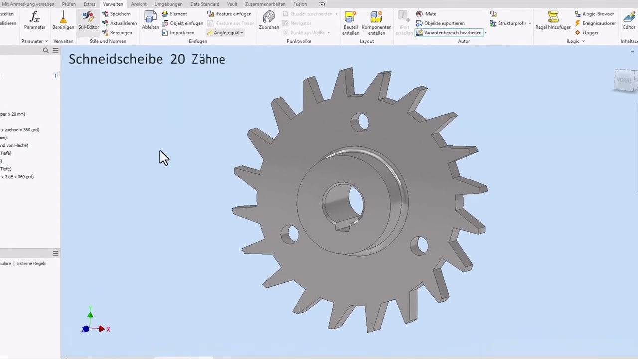 Autodesk Inventor - Stile