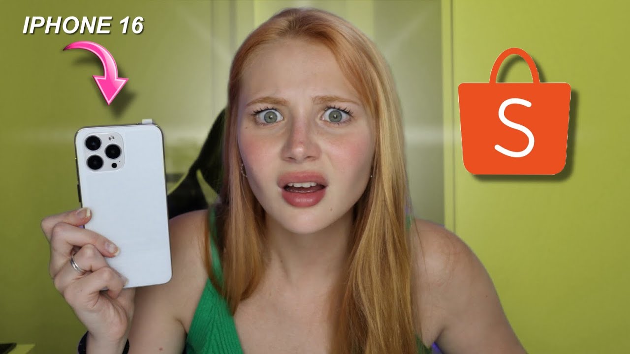 COMPREI O IPHONE 16 DA SHOPEE! Não esperava por isso