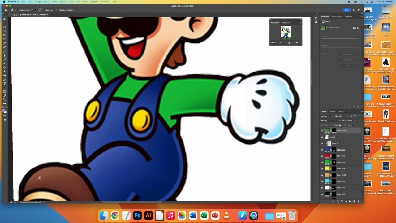 Color and Shadow in Photoshop