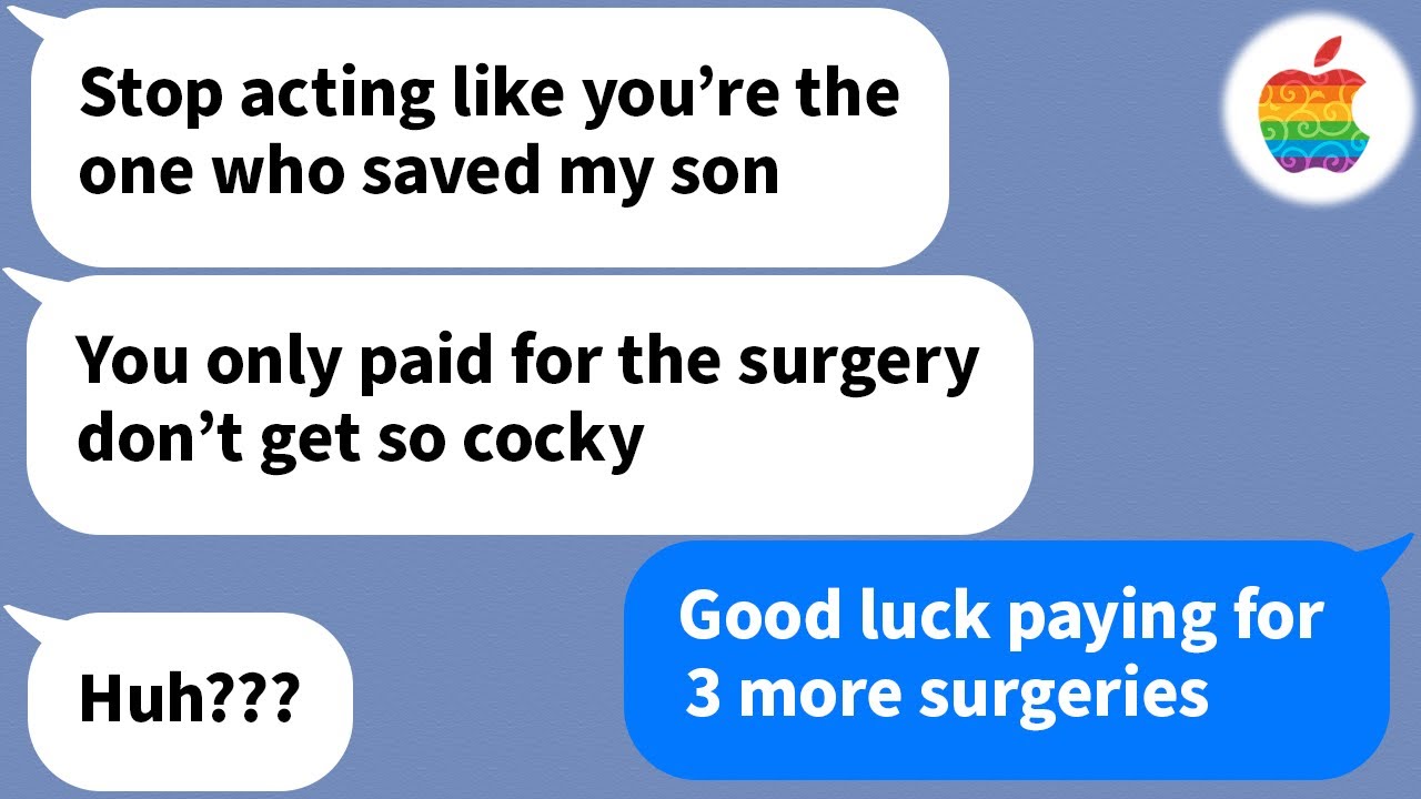 【Apple】 I was chased out of the house by my in laws despite paying for a surgery for one of them