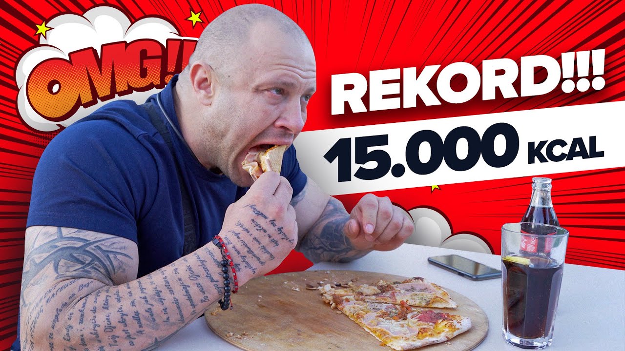 Piotr Piechowiak | 15000 kcal w jedeń dzień!! | Ładowanie glikogenu
