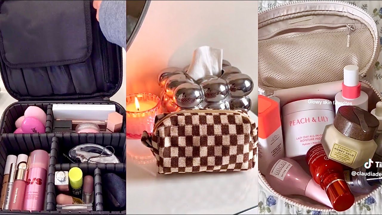 Makeup Bag Packing TikTok Compilation