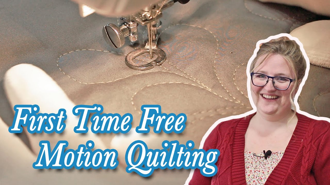 Trying Free Motion Quilting for the FIRST TIME || Janome HD5000 || Quilted Petticoat