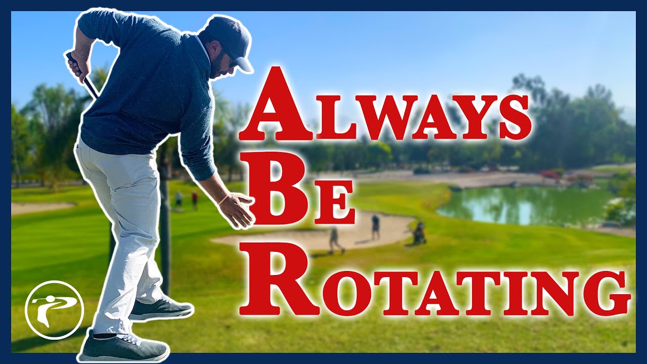 How To Hit Solid Wedge Shots - Always Be Rotating!
