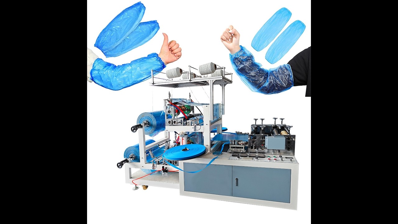 Automatic PE Plastic Sleeve Cover Making Machine