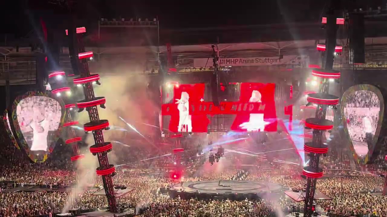 Ed Sheeran Zugabe “Azizam”, “Shape of You” & “Bad Habits” Live @ MHP Arena, Stuttgart, 29.06.2025