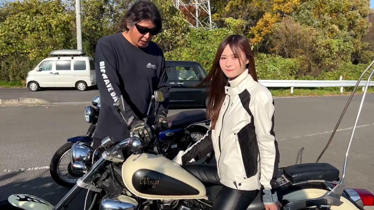 JAWS店長のビラーゴ250トライク紹介（モデル 秋元 華澄）