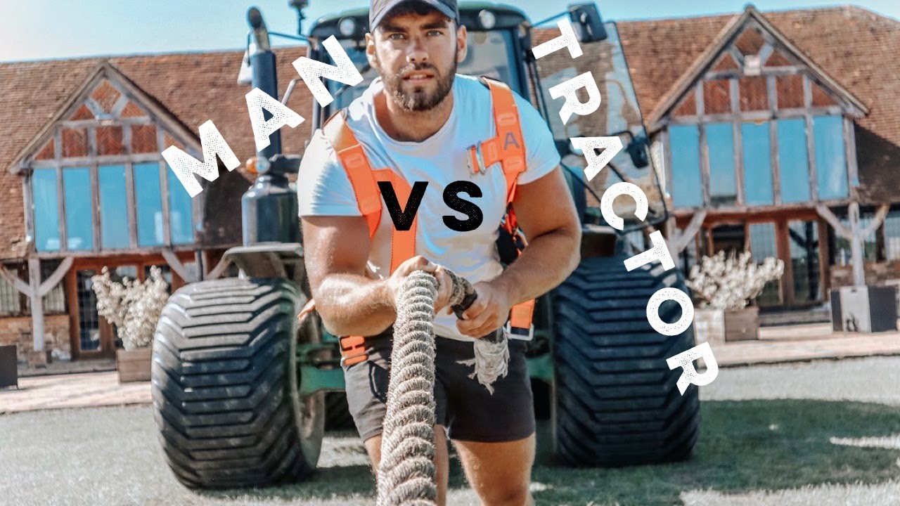 MAN VS TRACTOR