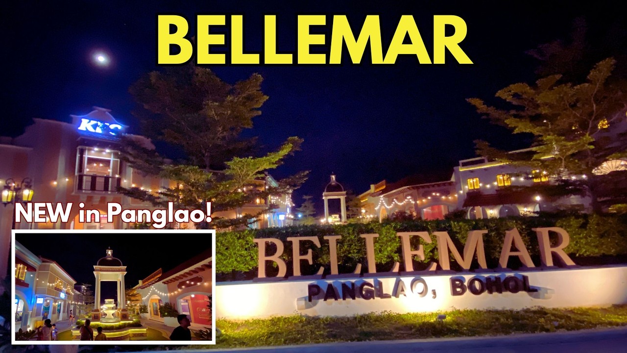 The NEW Heart of Panglao! 🌴 Bellemar Lifestyle Center Tour (Bohol 2026)