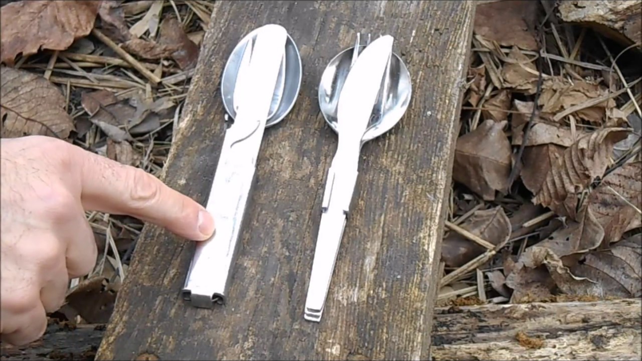 Comparison of Hungarian and Israeli military cutlery sets - katonai evőeszközök összehasonlítása