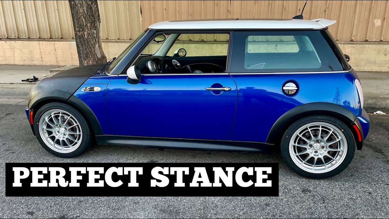 Как установить заниженные пружины и стойки на Mini Cooper S R53 (пружины H&R)