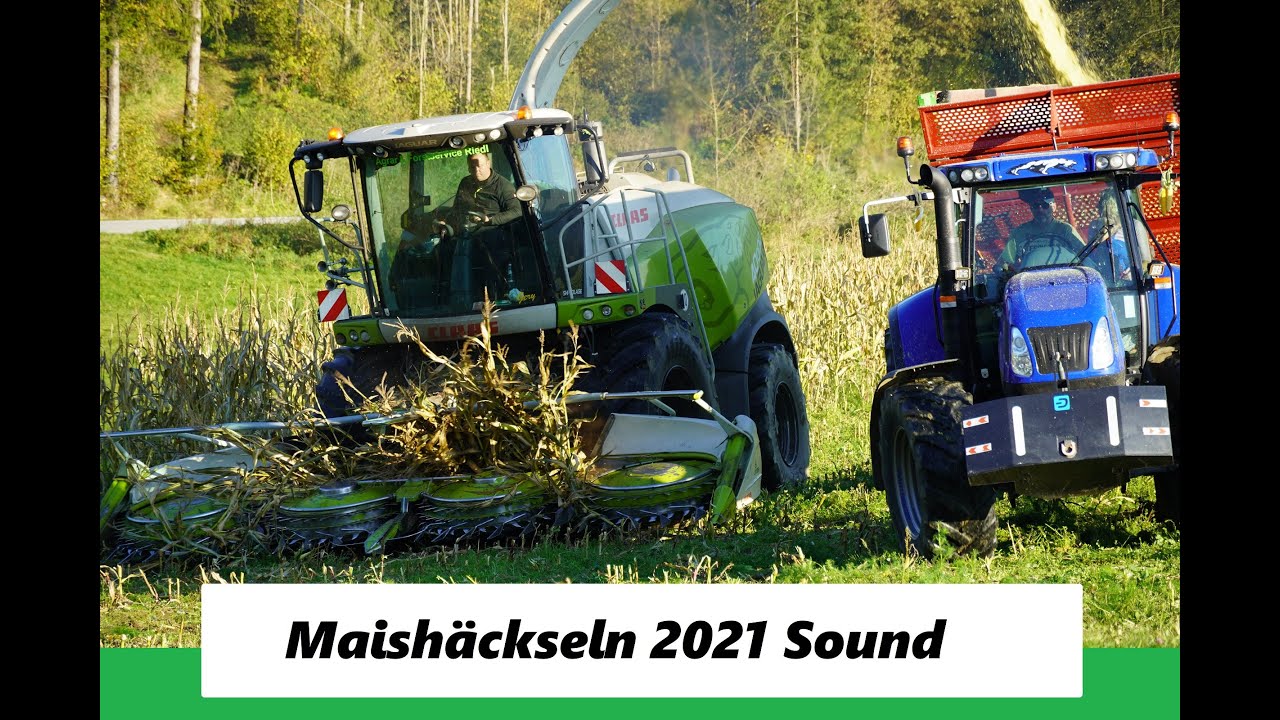 Maishäckseln 2021/ Claas Jaguar 40000/Sound