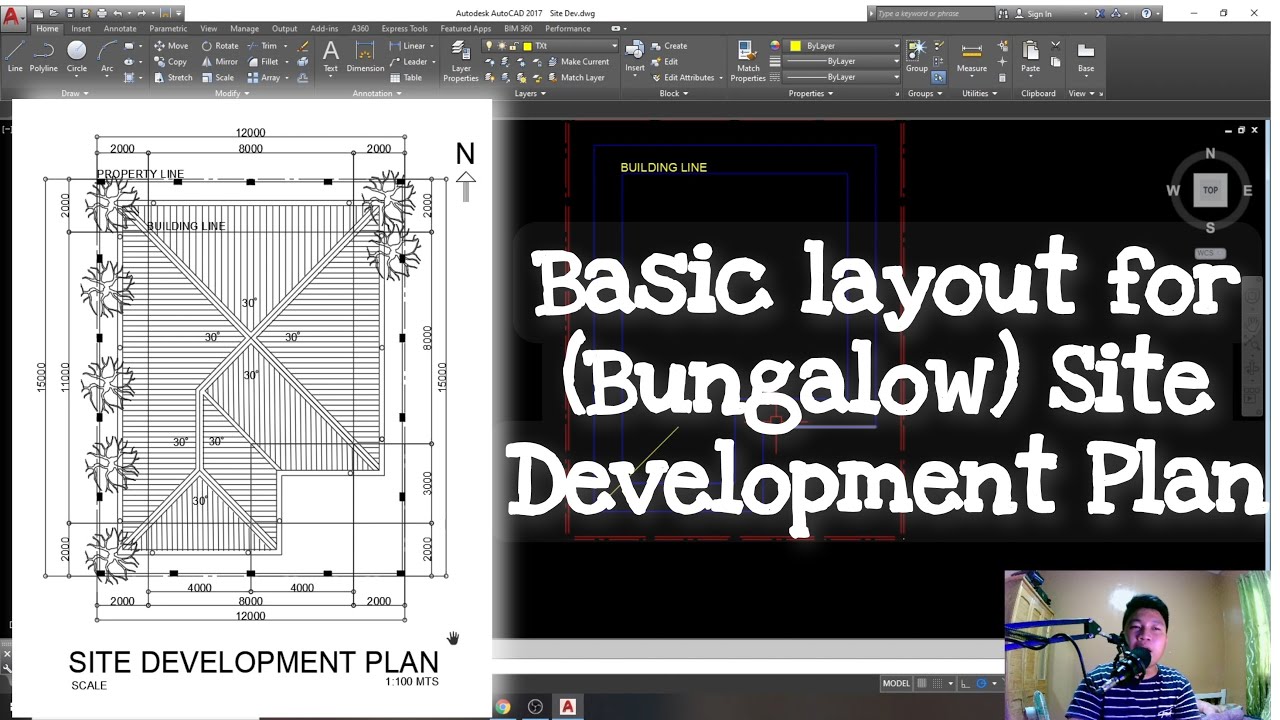 SITE  DEVELOPMENT  PLAN ( BUNGALOW )