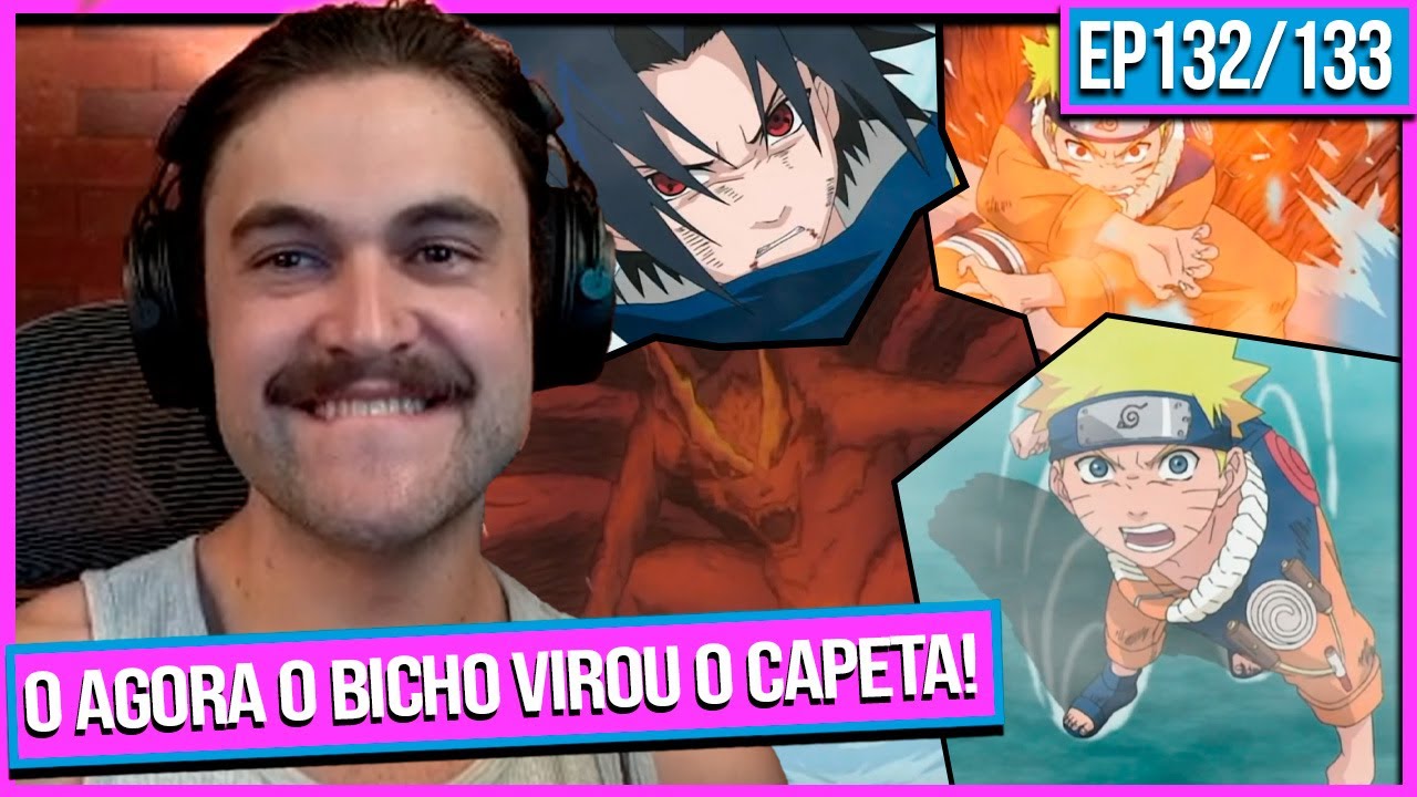 Agora é a vez do NARUTO brincar com SASUKE KKKKKK | NRT EP 132/133