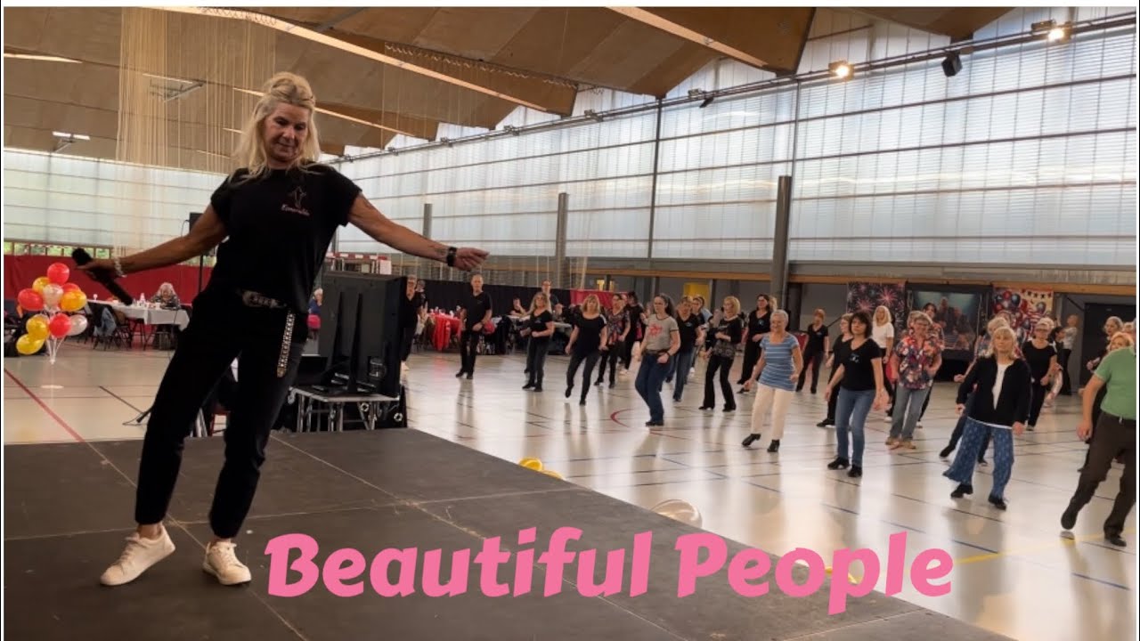 Beautiful People Line Dance d’Esmeralda Van De Pol (NL) 