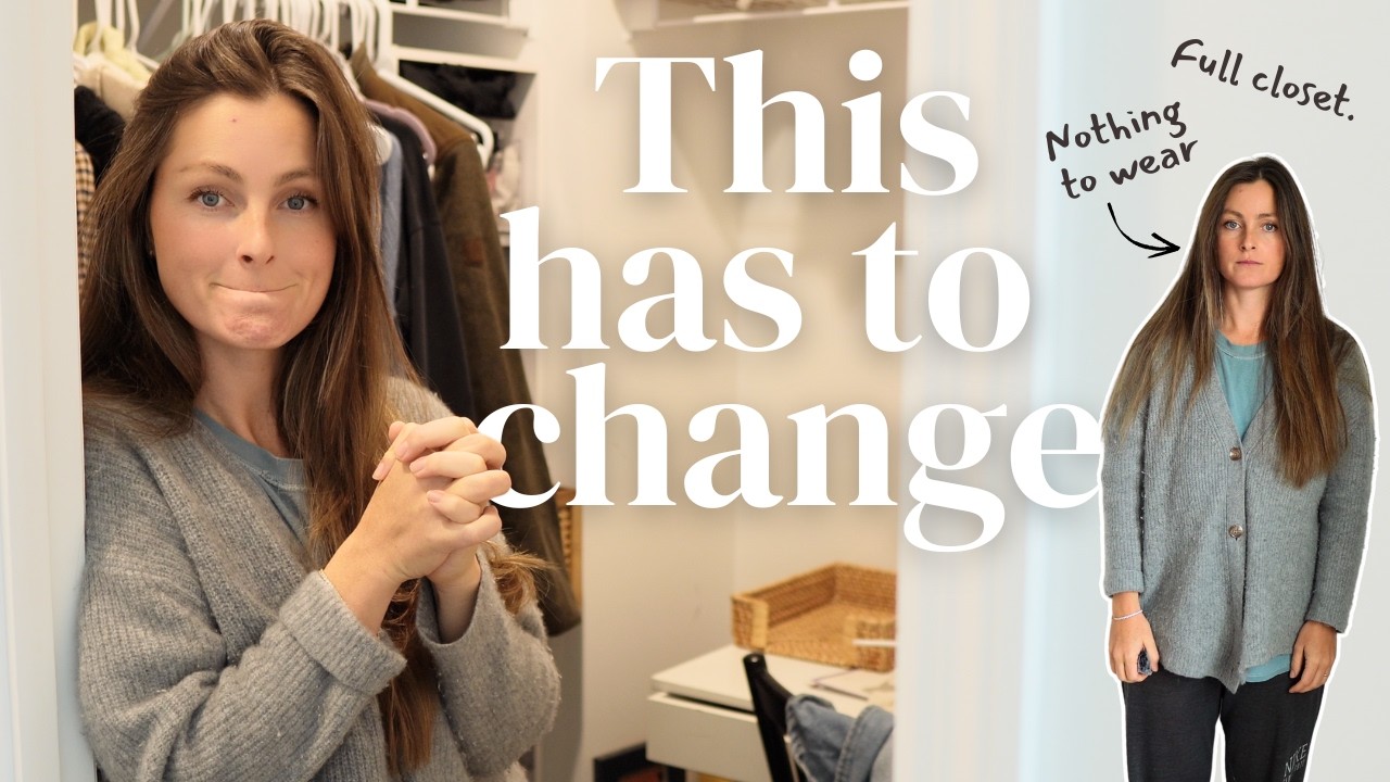 Нечего надеть&hellip; Когда шкаф полон одежды | CLOSET DECLUTTER