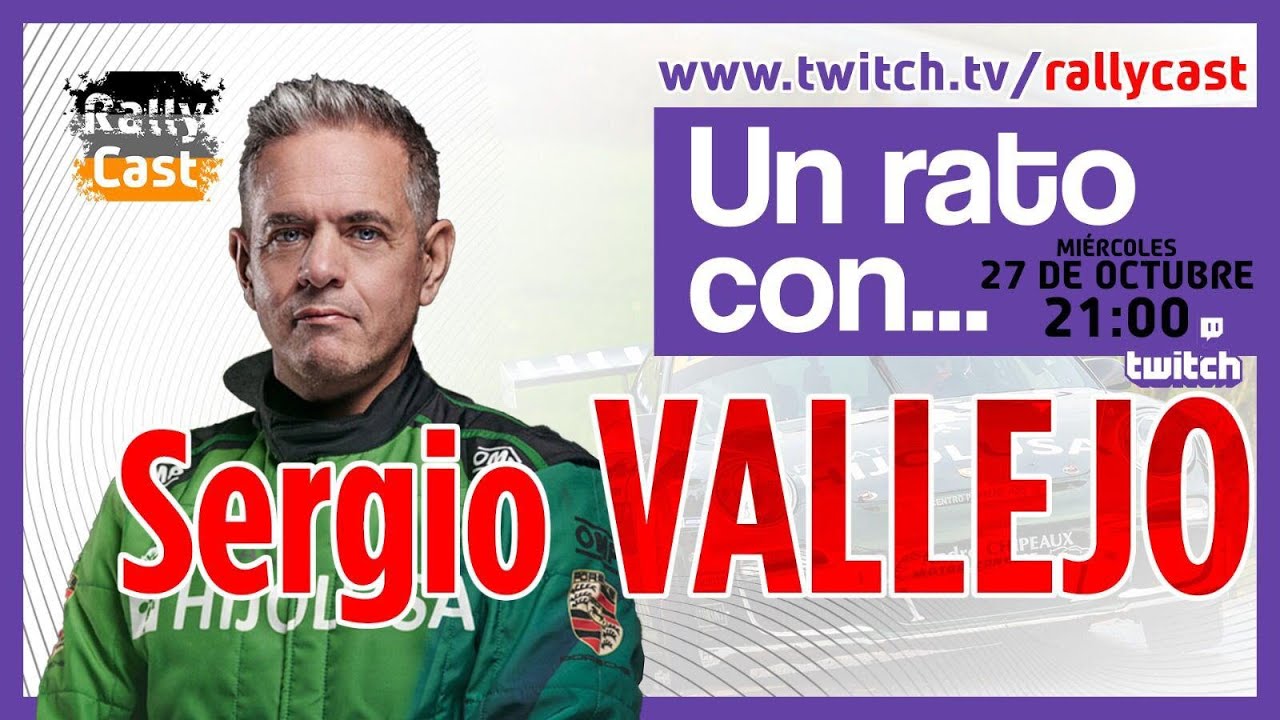Un rato con SERGIO VALLEJO 🐺 || Charlando en RallyCast