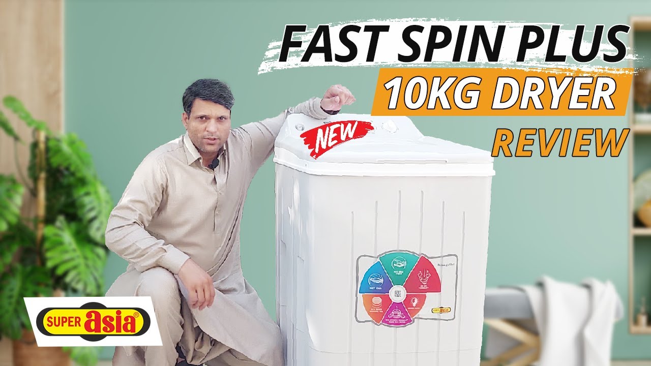 Super Asia Spinner SD 572 Fast Spin Plus Dryer | Latest Spinning Machine Price in Pakistan