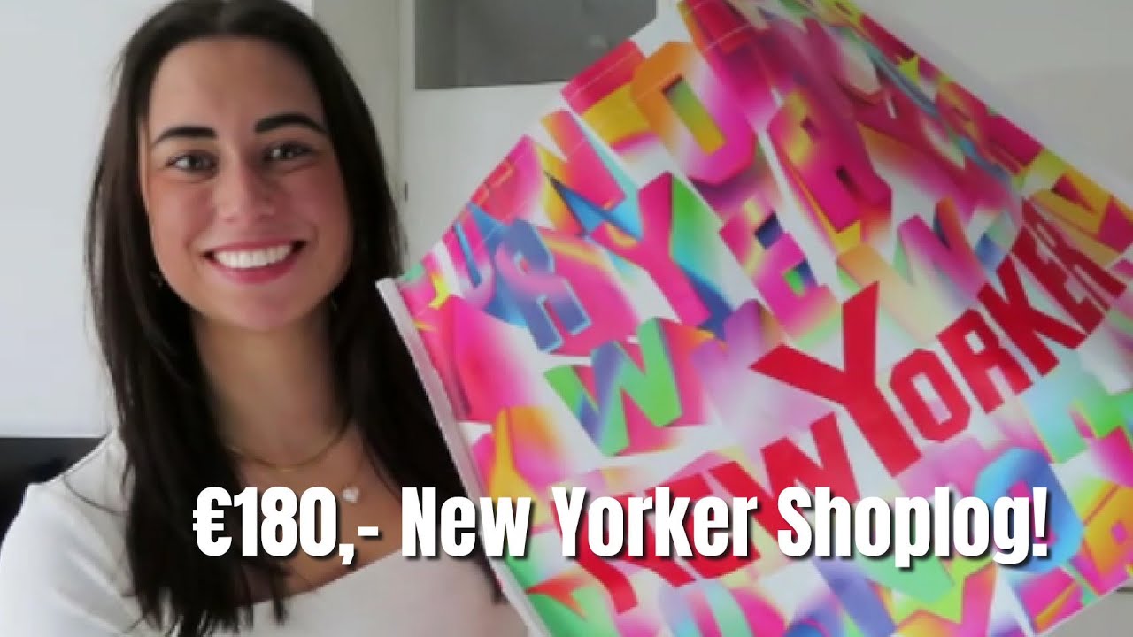 €180,- NEW YORKER SHOPLOG | MANON JANSSEN