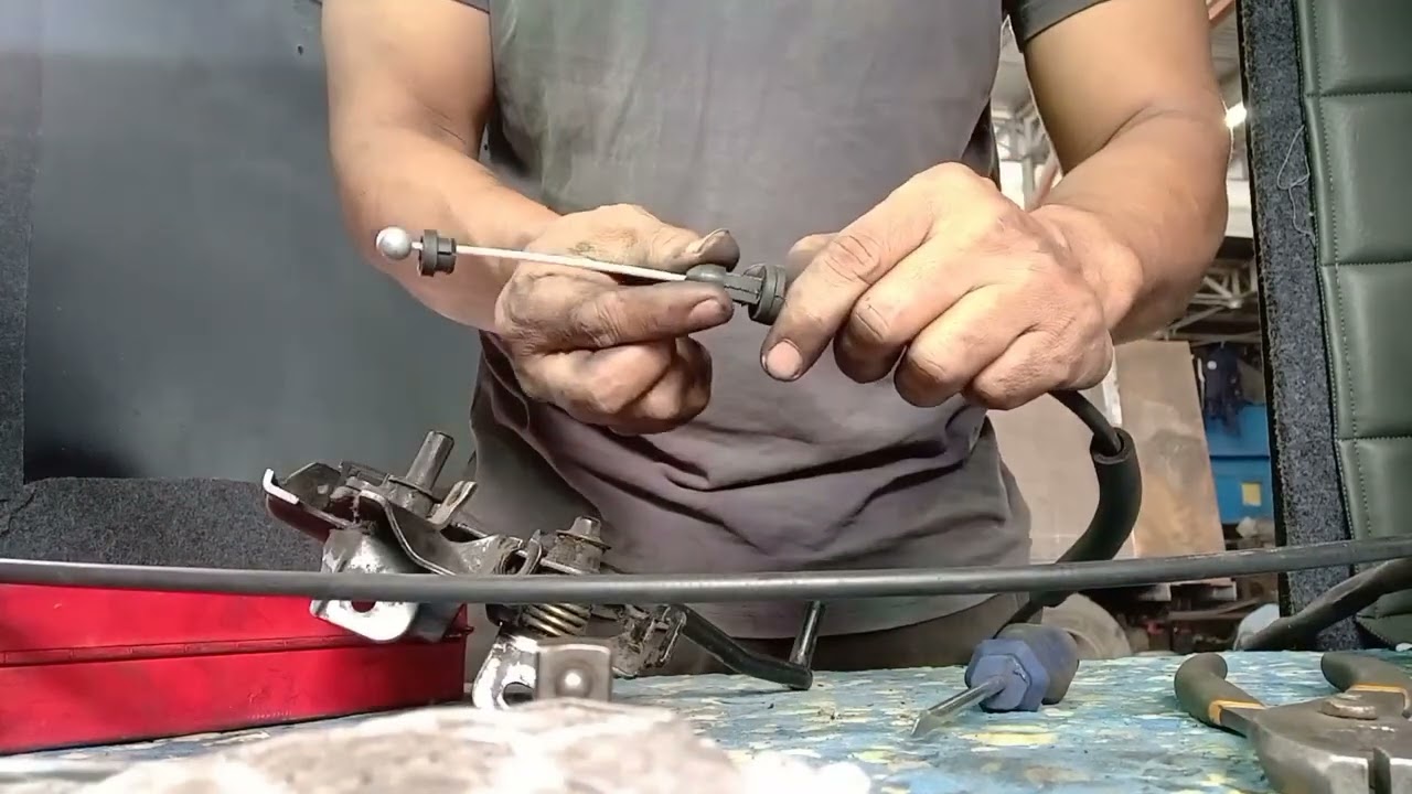 quick and easy..accelerator cable replacement