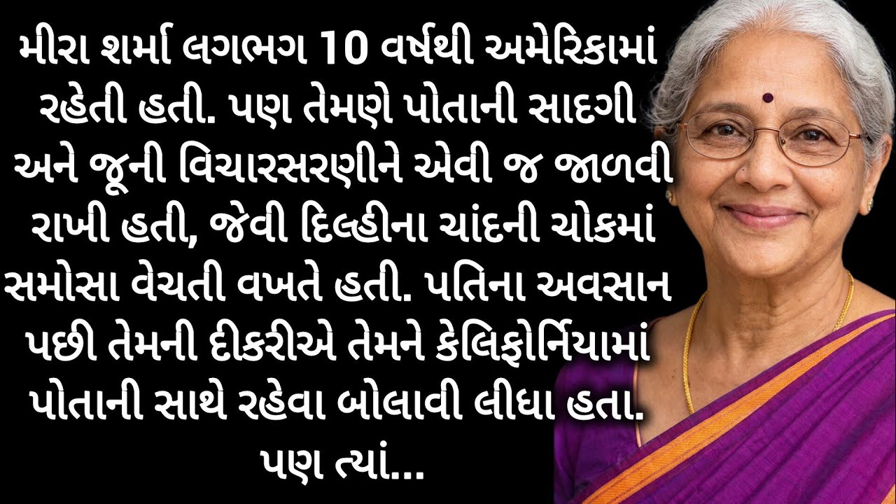 એક વૃધ્ધ મહિલાનું અમેરિકન ફ્લાઇટ માં અપમાન પછી જે થયું એ સાંભળી.. Gujarati Suvichar| heart touching 