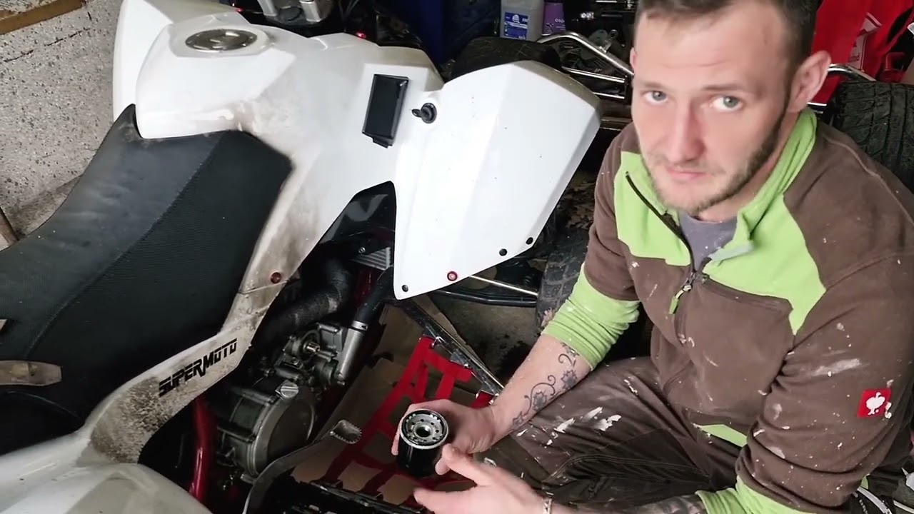 Nach Wartung quad brennt