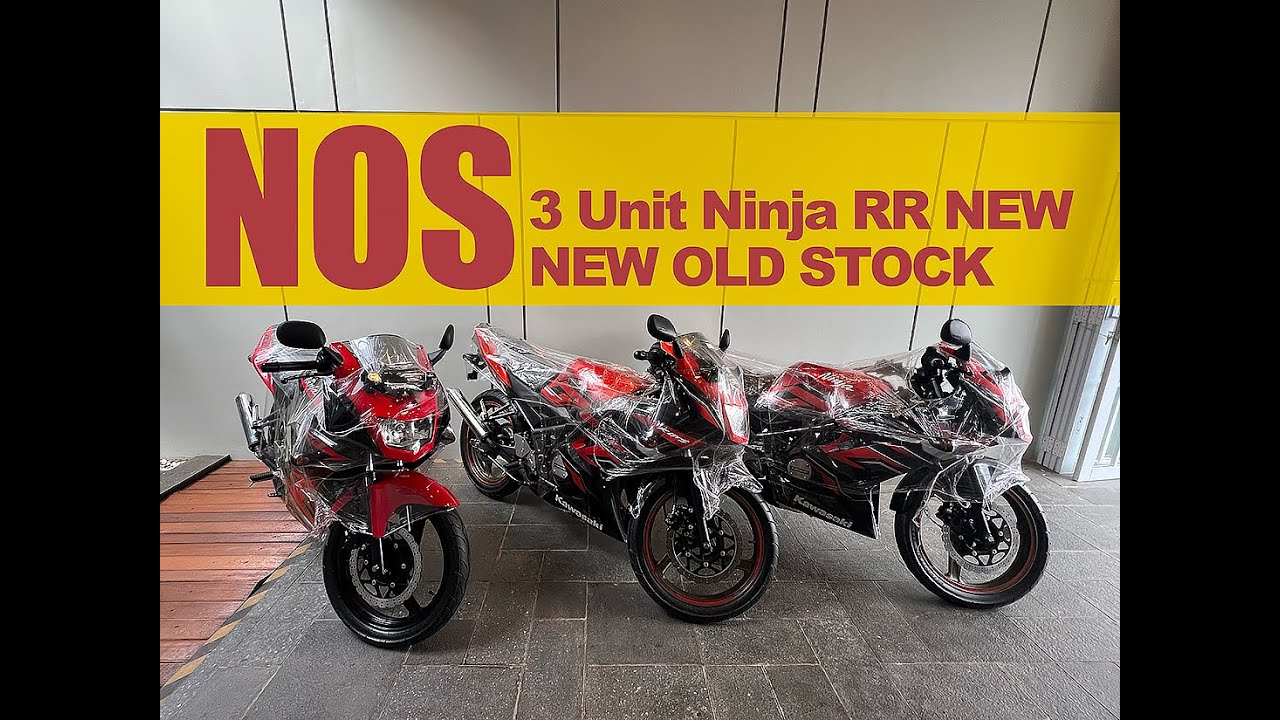 3 UNIT NINJA RR NEW KONDISI NOS / New Old Stock