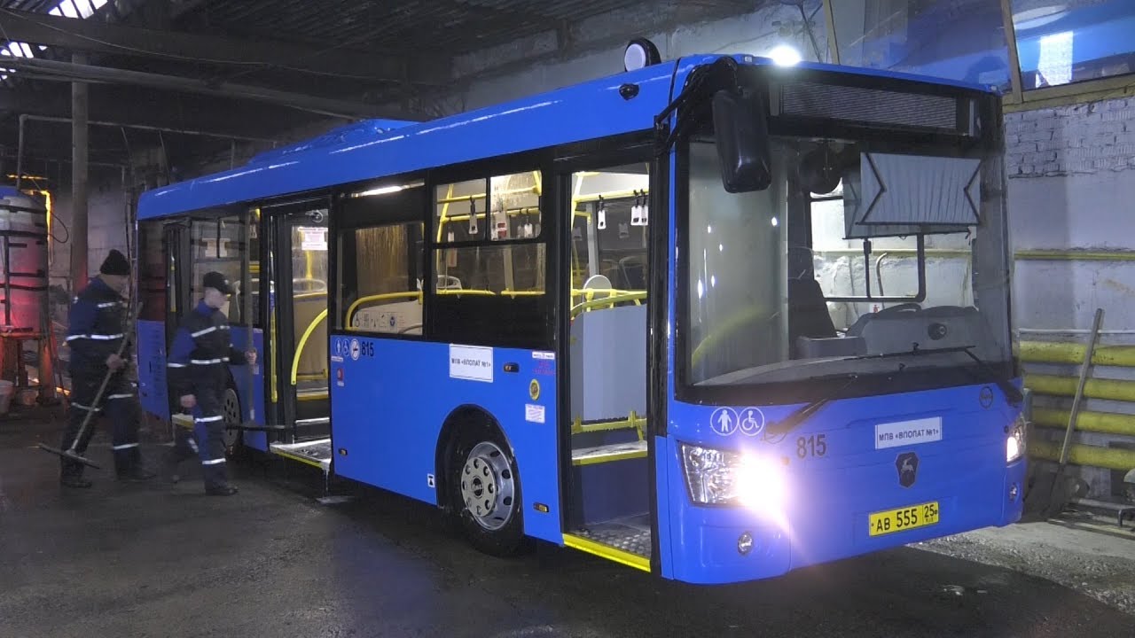 Более 100 автобусов ежедневно моют на ВПОПАТ 1