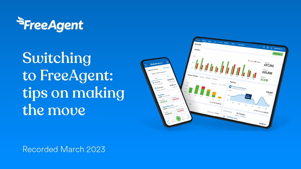 Switching to FreeAgent: tips on making the move
