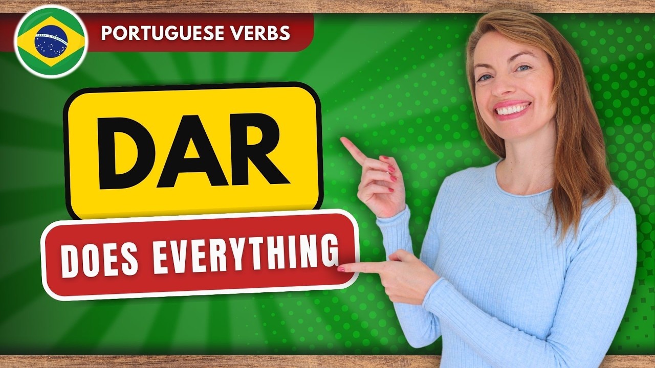 The Most Versatile Verb in Brazilian Portuguese 🔥