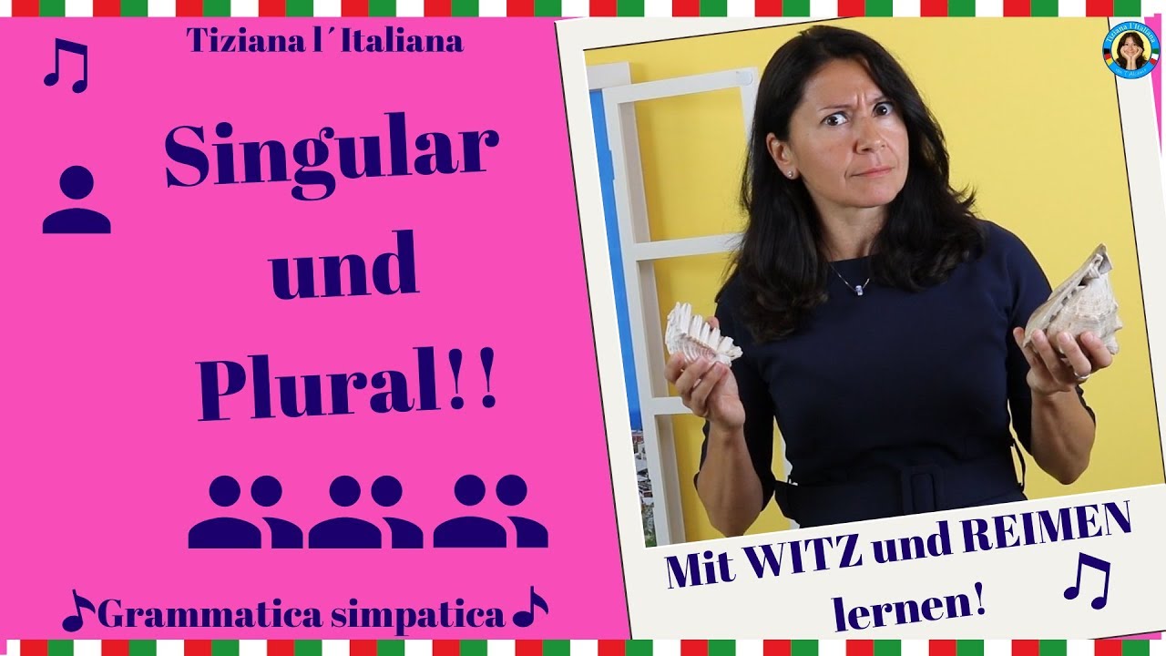 Die Pluralform auf Italienisch: Wie wird der Plural gebildet? Italienisch sehr leicht gemacht.