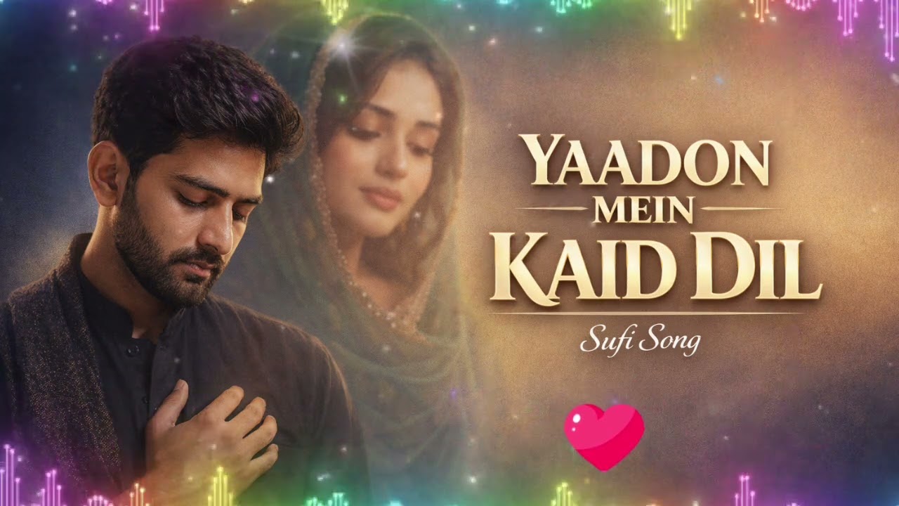 YAADON MEIN KAID DIL – ISHQ KI SAZA, TANHAAI AUR ROOH KO JALAATA DARD | SUFI SONG