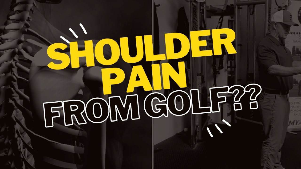 Shoulder Pain From Golf? Fix It Now!