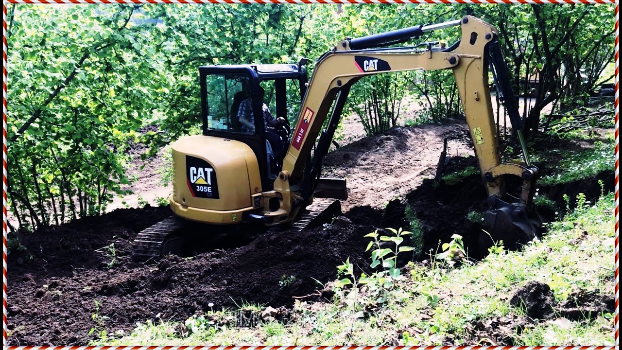 CAT MİNİ PALETLİ İŞ MAKİNASI (Cat 305-E Mini Ekskavatör)