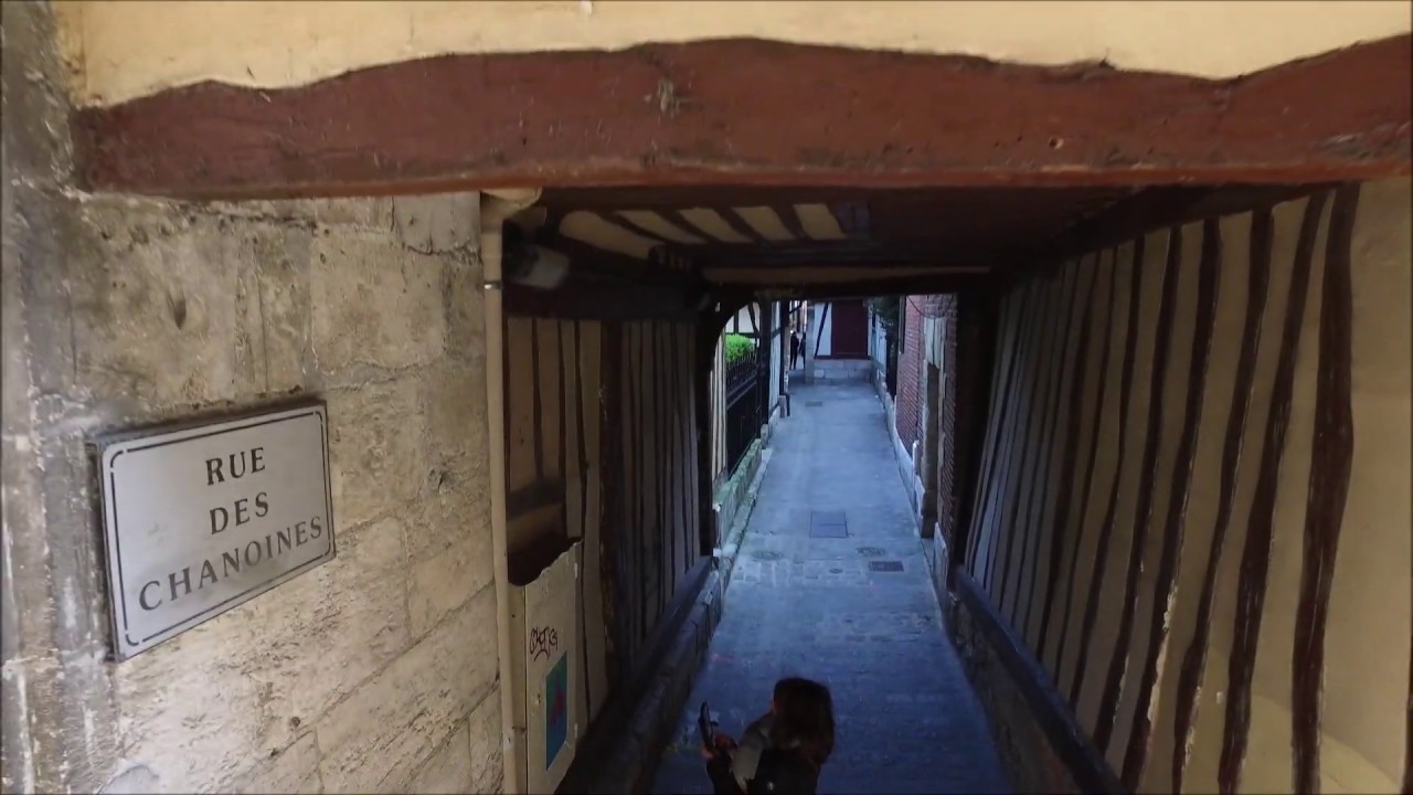 Vidéo de la rue des Chanoines à Rouen