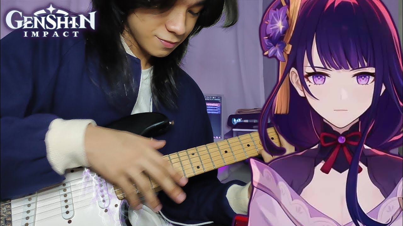 【TAB】 Genshin Impact  ｢ Raiden Shogun Teaser: Nightmare ｣ Guitar Fingerstyle Cover