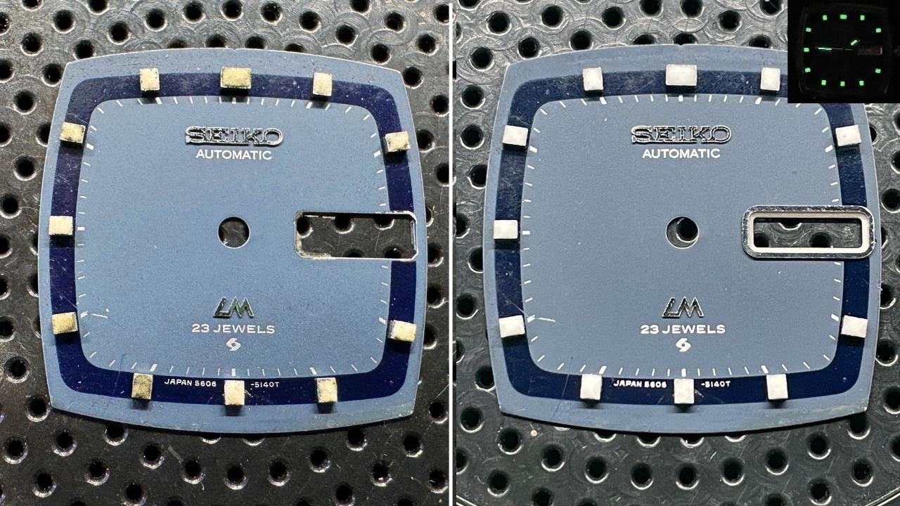 How To Relume A Vintage Watch Dial + Lume Improvement Experiment!