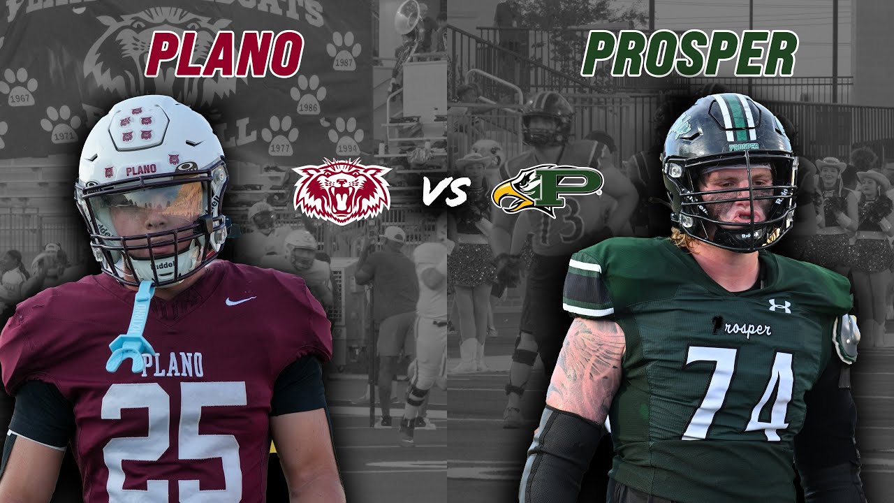 Plano vs #8 Prosper 6A DFW METROPLEX DISTRICT MEETING WITH A THICC SIX TOUCHDOWN #txhsfb