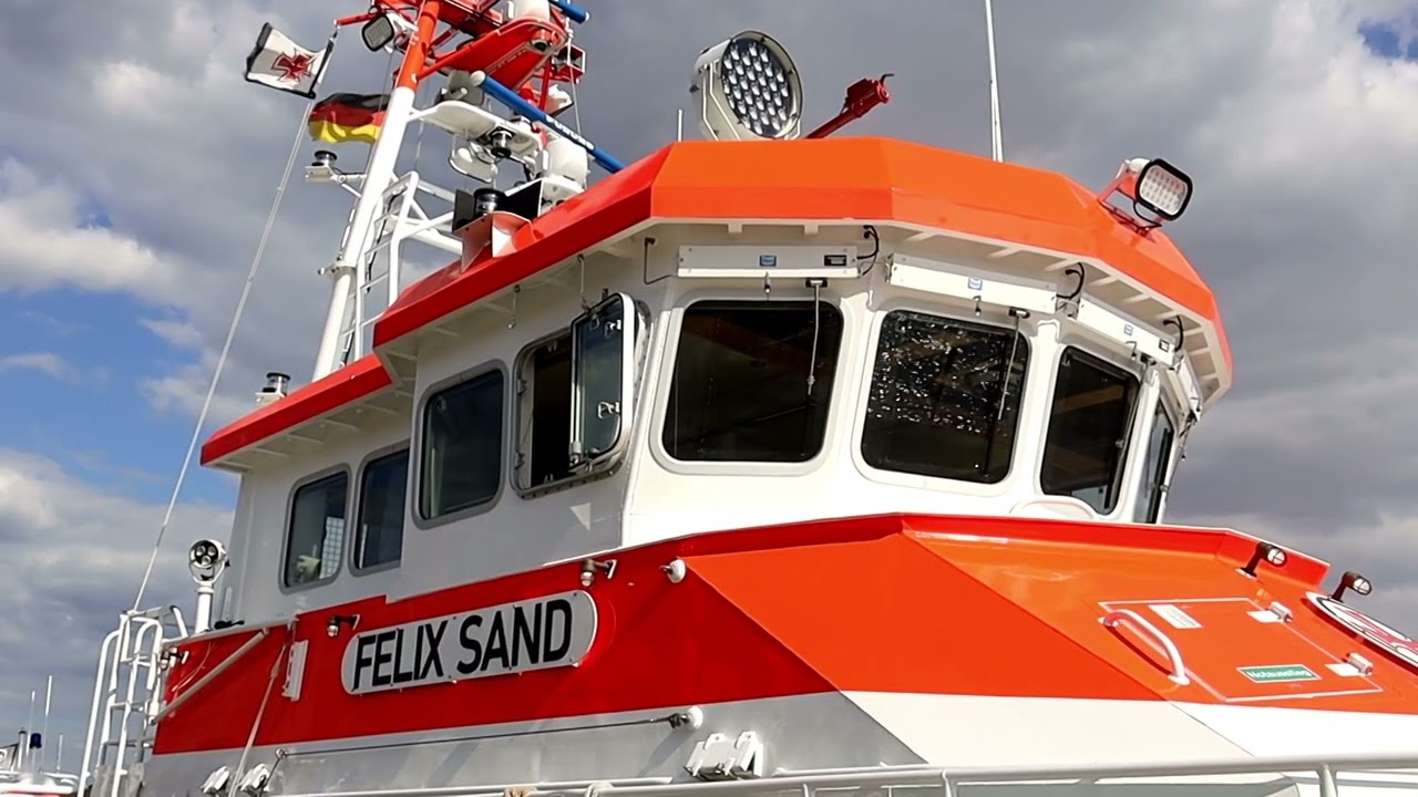 Der Rettungskreuzer FELIX SAND