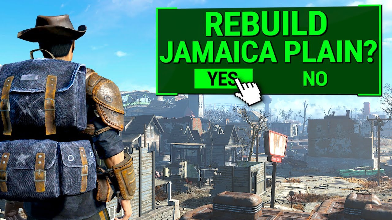 Rebuilding An Entire Town In Fallout 4 Survival Mode