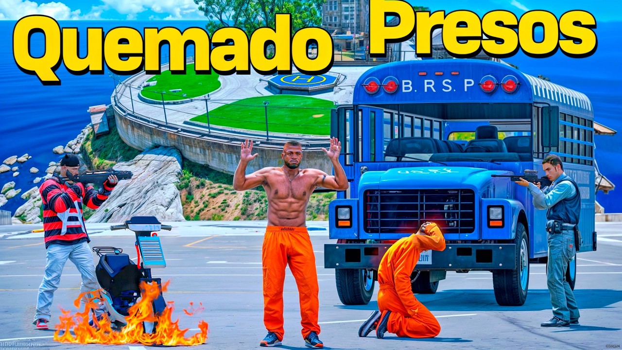 Entregamos la DIO QUEMADA para salvar a un aliado de ALCATRAZ | GTA RP