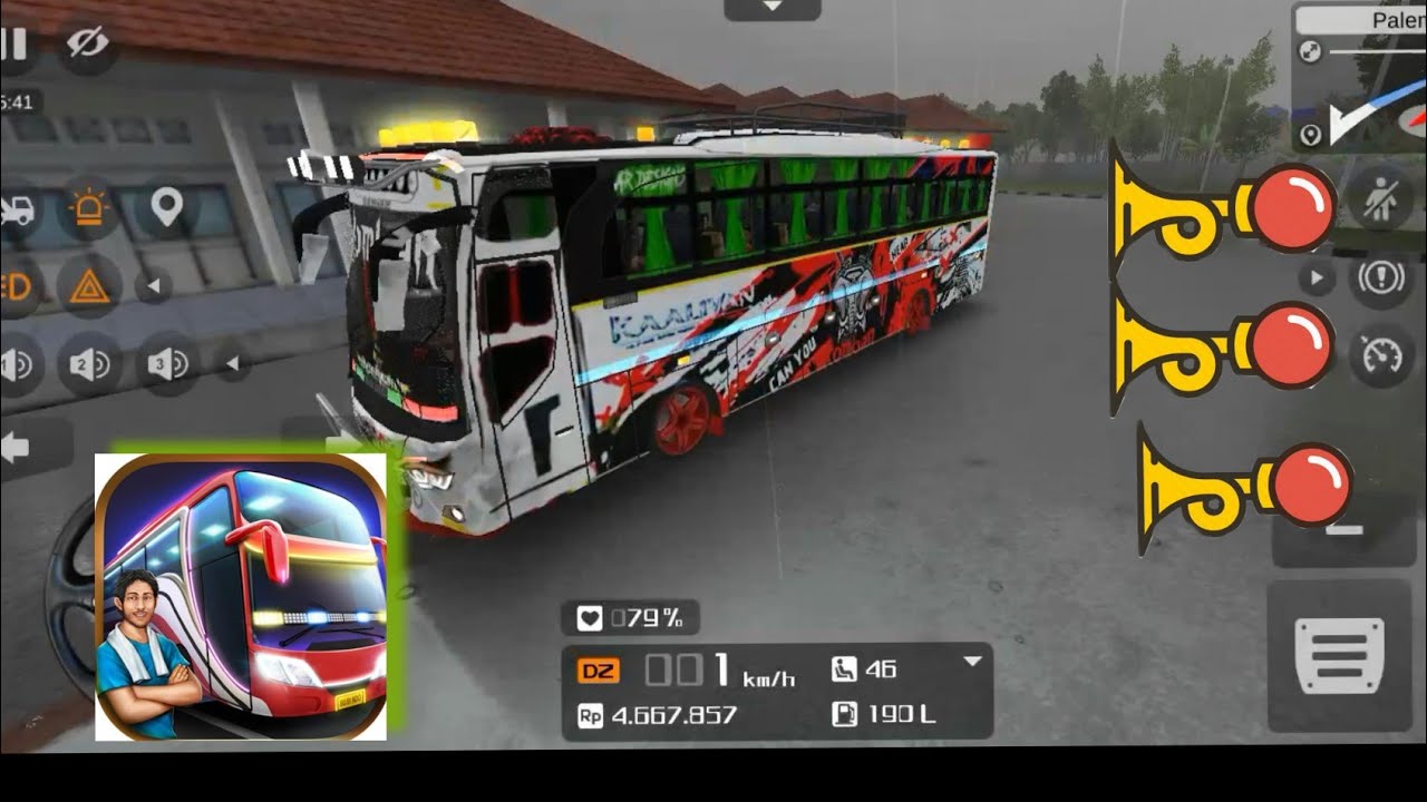 bus simulator indonesia bus horn change game play