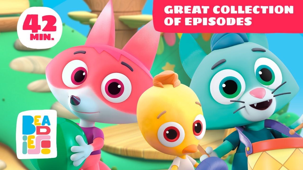 Beadies &mdash; Great Collection of Episodes &mdash; Cartoons for Toddlers &mdash; Nursery Rhymes