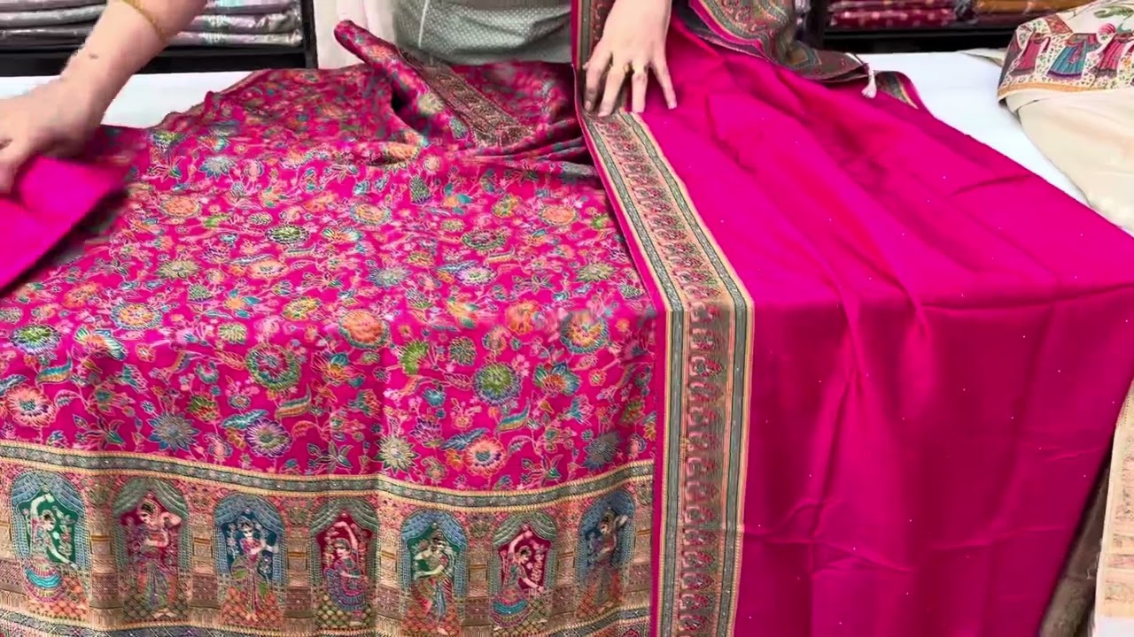 Party wear new collection !! Festive suit !! Silk brocade (9896153056)(4/9/25)beautiful elegant suit