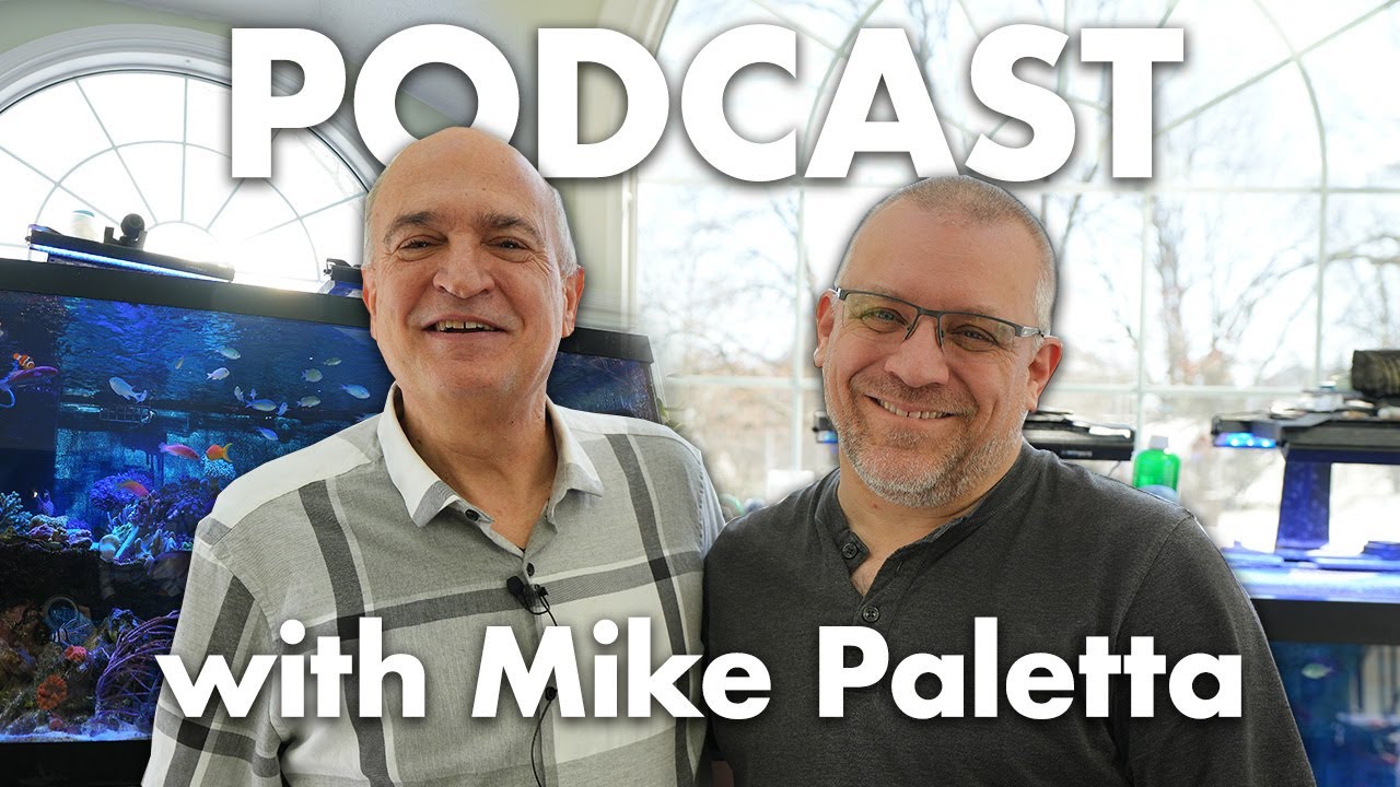 Podcast with Mike Paletta - History of reefing in Germany/USA - *Fauna Marin*